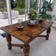 Centenary table in solid oak – Spanish Renaissance style (180 cm).