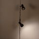 Lampadaire double spots