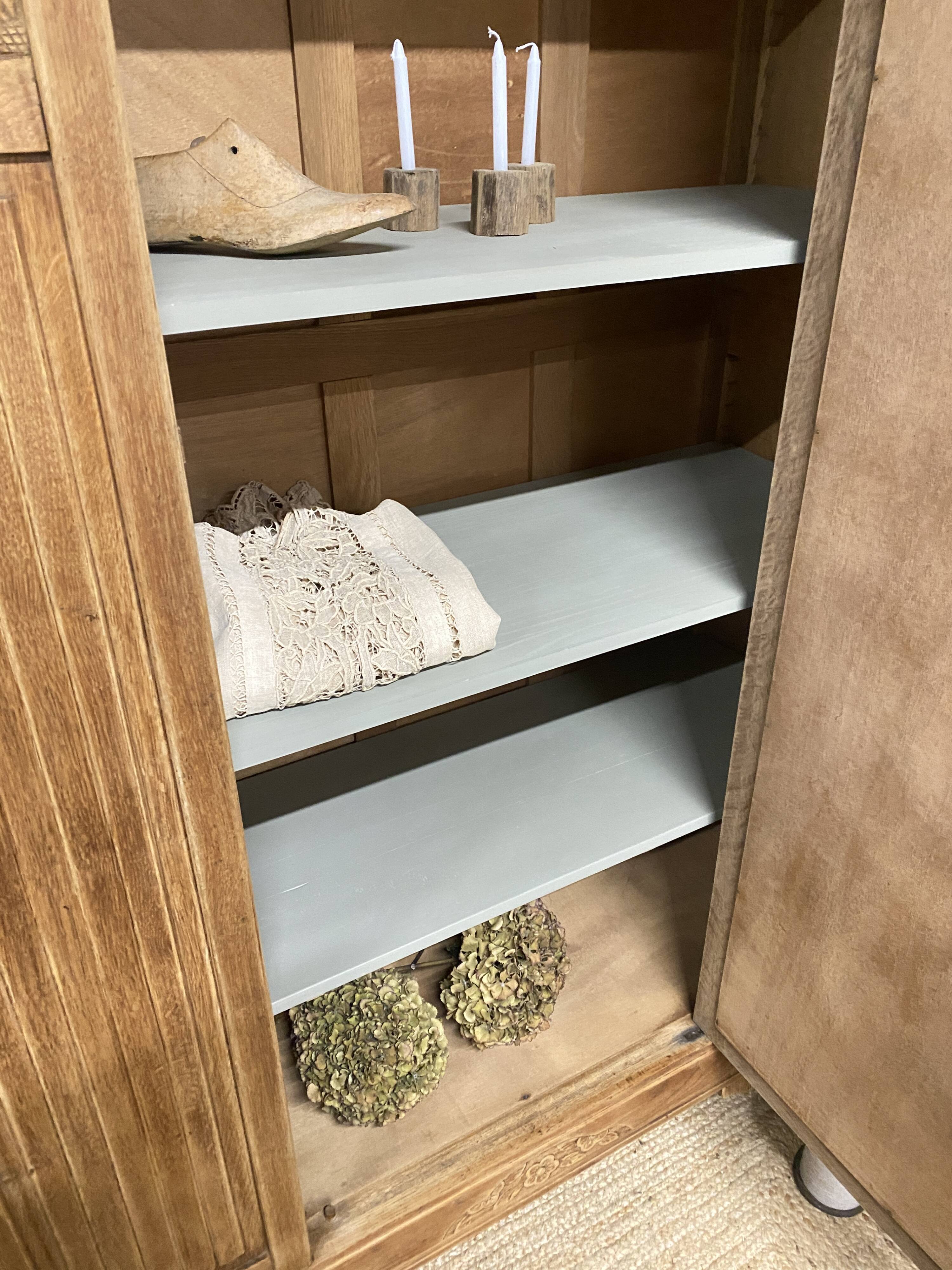 Art Deco wardrobe with mirror