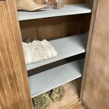 Art Deco wardrobe with mirror