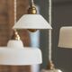 PITCHOUN - White terracotta - Pendant light