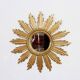 Vintage resin sun mirror