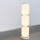 Mid-century Italian space age glass floor lamp from the 1960s.