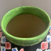 Large Keramis vase – Art Deco period with peony motif