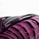 Purple murano glass ashtray