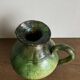 Provence 1950 jar in green glazed earthenware