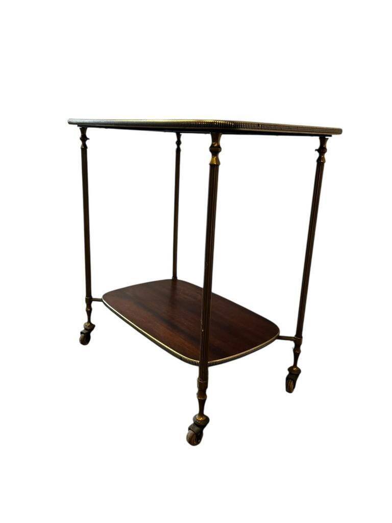 Vintage bar cart / cart / small rolling table