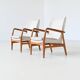 A. Madsen and H. Schubell Karen lounge chairs Bovenkamp Netherlands 1960
