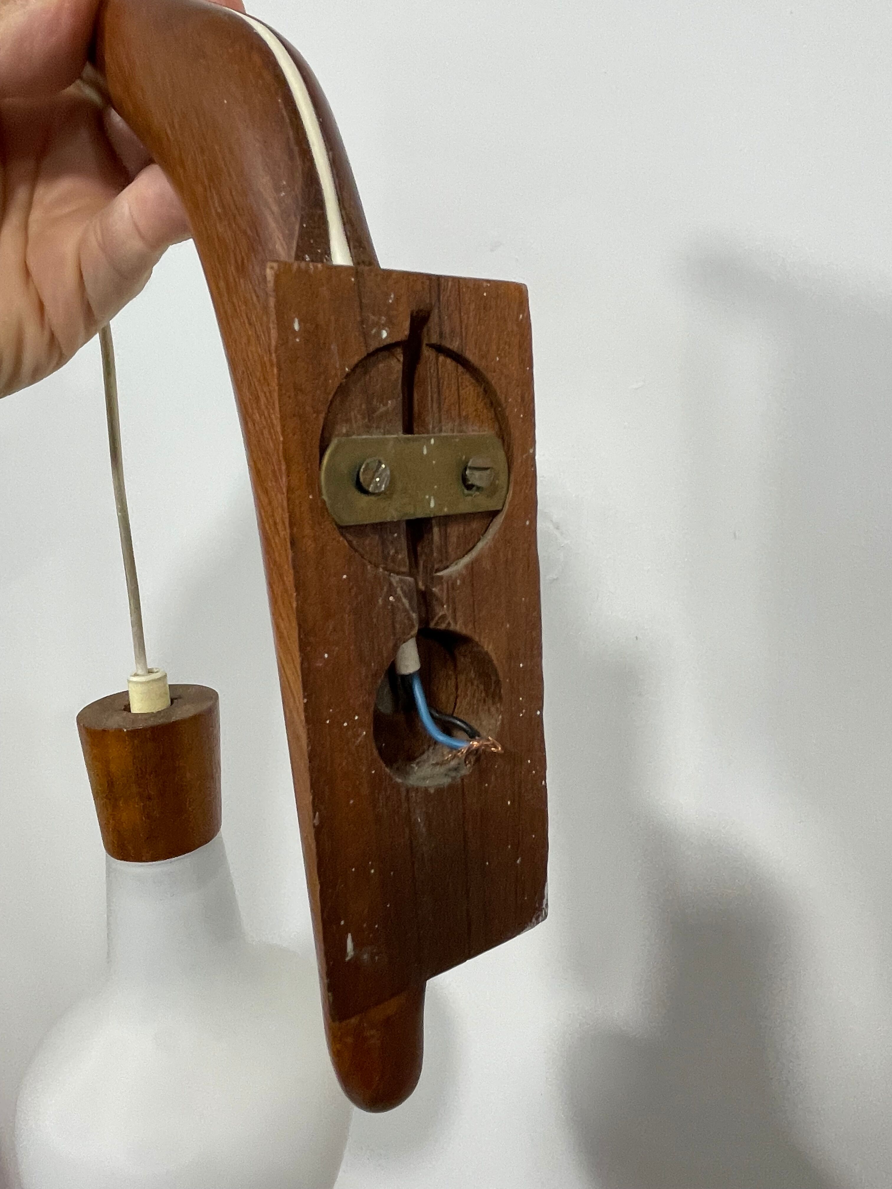 Wall lamp from the 50, Maison Rispal