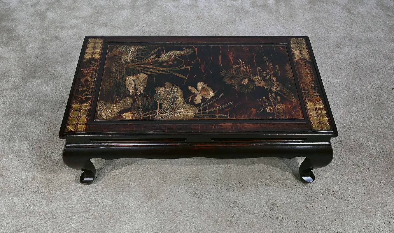 Lacquered Wooden Coffee Table, China – 1960