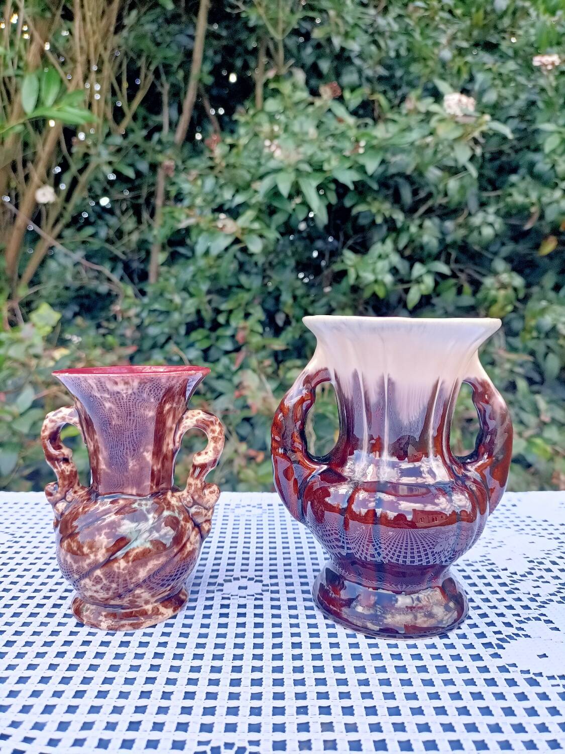 Pots céramiques rétro