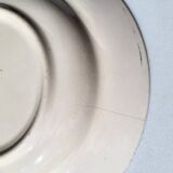 Assiette Terre de Fer Longchamp Dieppe