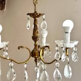Chandelier with tassels