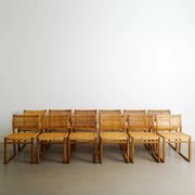 Danish Mid Century Wooden Dining Chairs by Børge Mogensen, 1960s