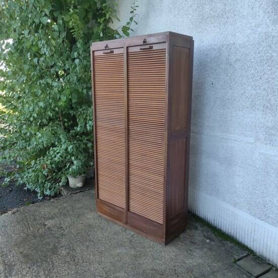 File cabinet, double curtain cabinet