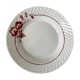 Plat creux Saint-Amand petites fleurs roses années 30