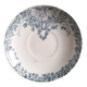 Saint Amand plate by Lebacqz & Bouchart, Colombier decoration, early 20th century