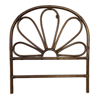 Rattan headboard