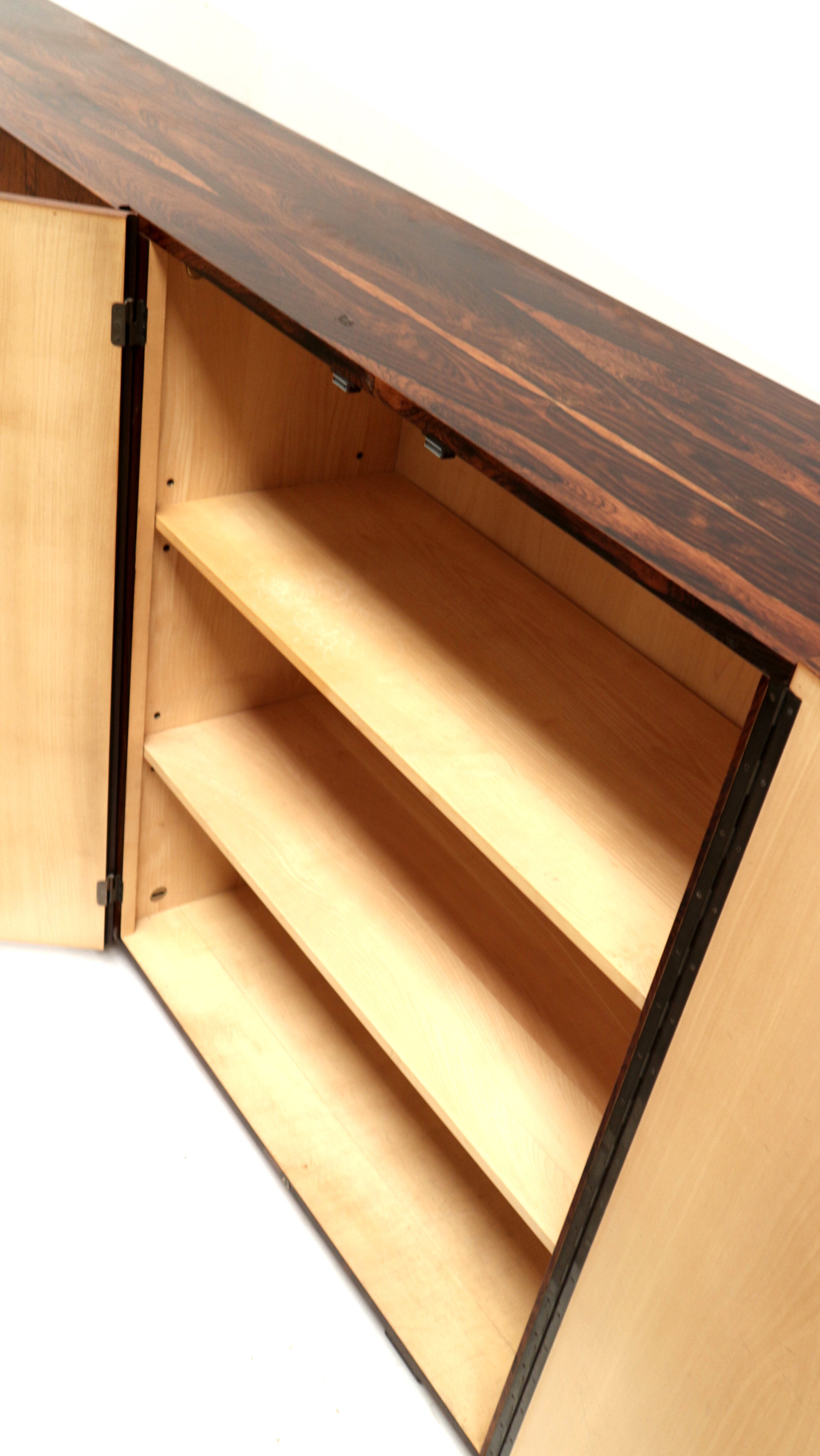 Large vintage rosewood sideboard made in the 60s