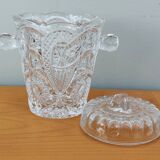Cut glass ice bucket