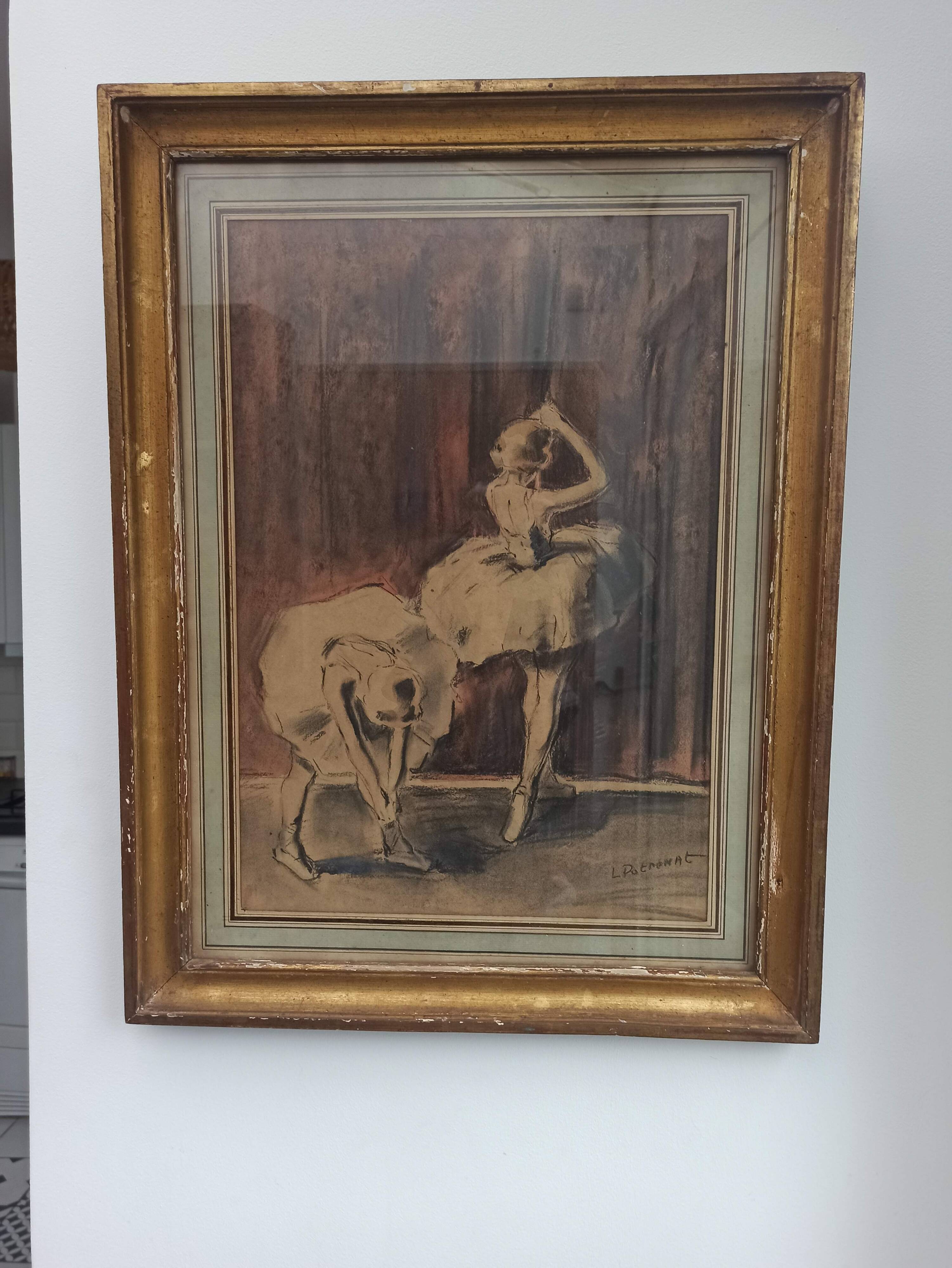 Painting by Lucien Potronat