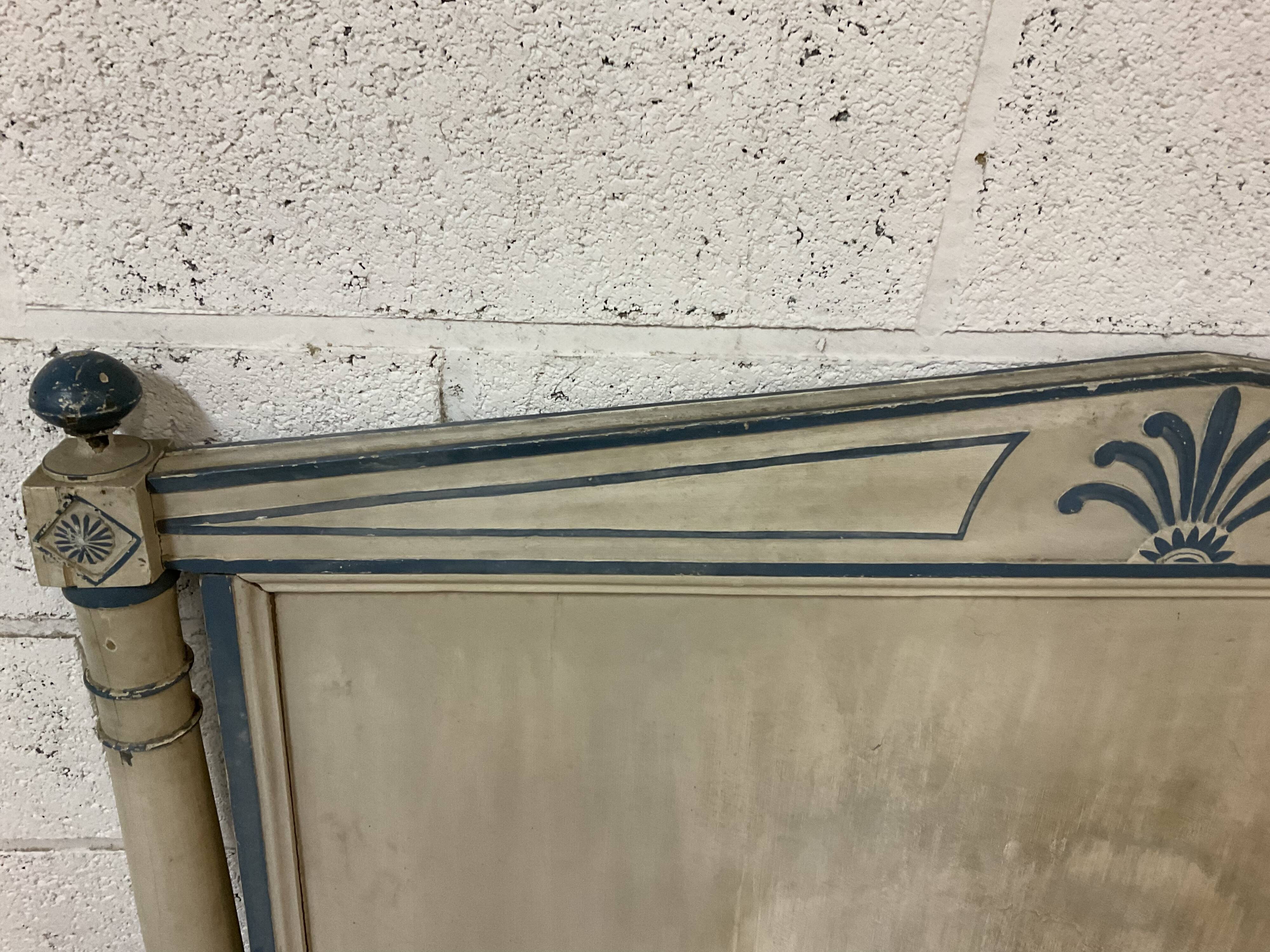 Directoire period headboard