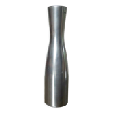 Bougeoir scandinave, moderniste, en aluminium massif années 70