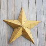 Star amish small model 30 cm mustard