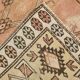 4x7 Cream & Brown Turkish Vintage Rug 120x211Cm SK 22198