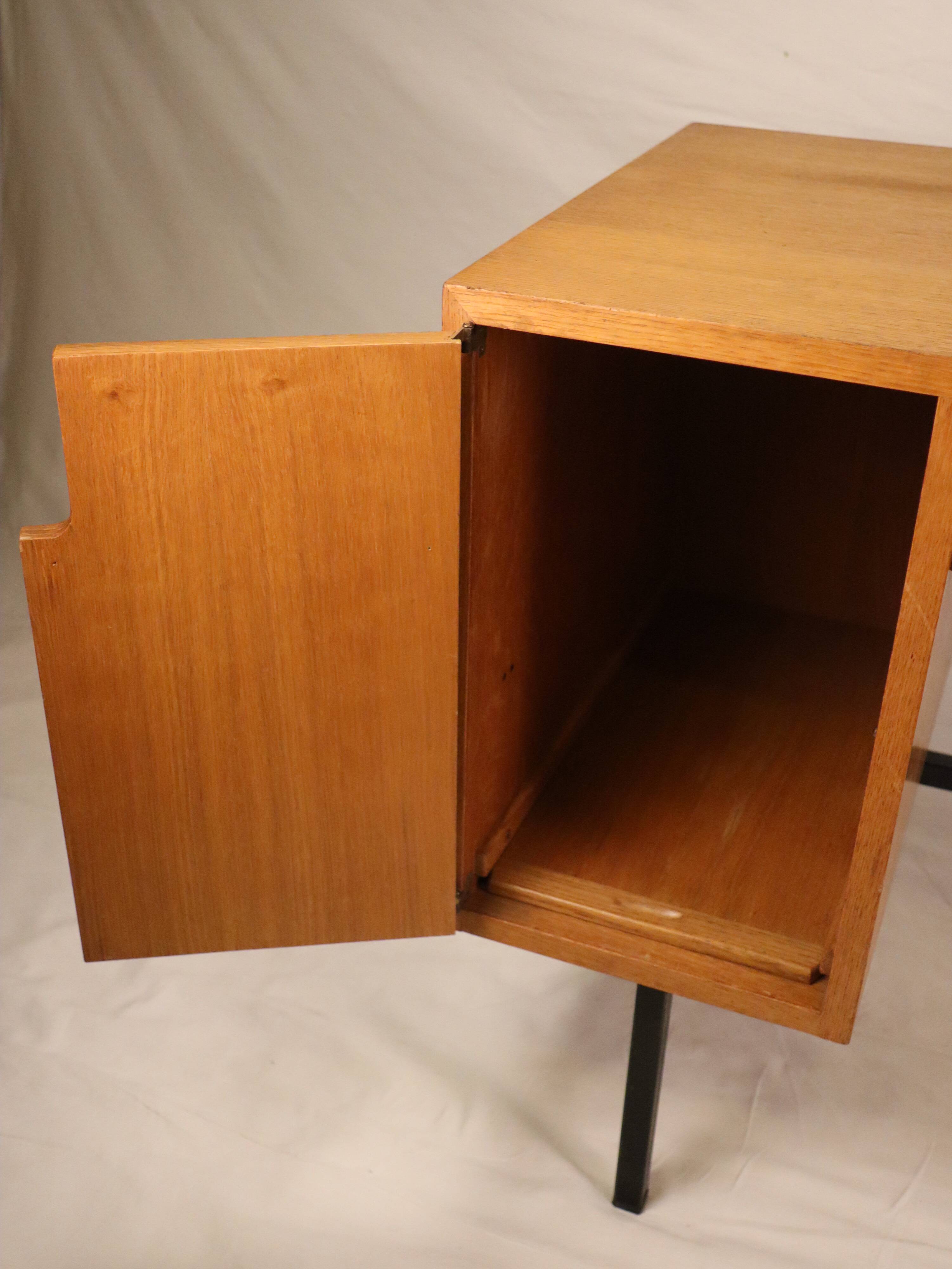 Vintage desk Jacques Hitier 1950