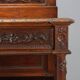 Antique walnut buffet in neo-Renaissance style, 19th century.