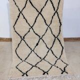 Handmade Moroccan Berber rug 152 X 91 CM