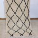 Tapis berbère marocain artisanal fait main 152 X 91 CM