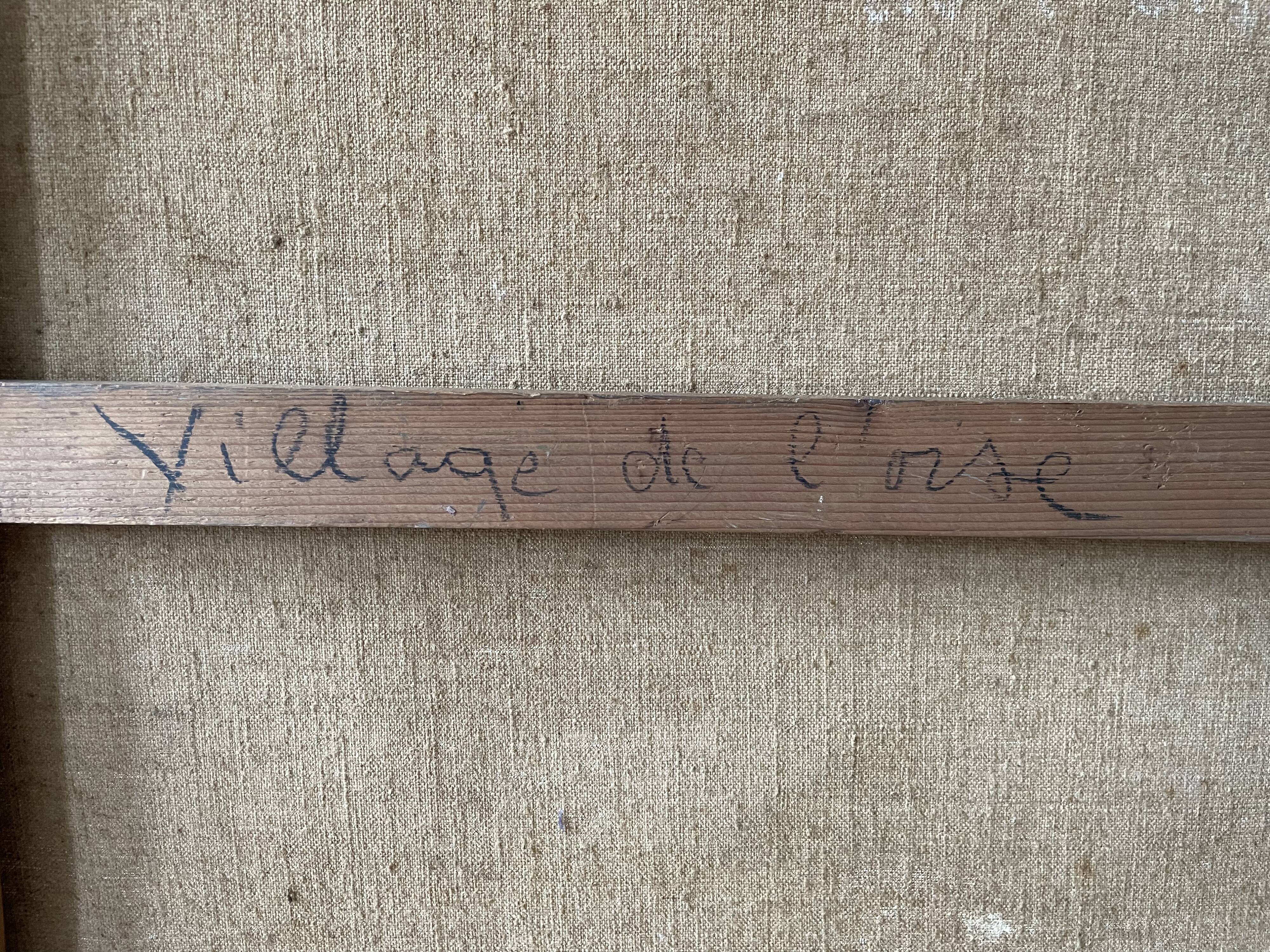 Old painting, oil on canvas