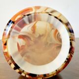 Art deco opaline glazen vaas, Verreries de Scailmont België