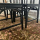 Series of 4 Annig Sarian chairs from the 80s