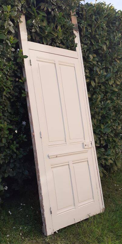 81.2x212 door and old molded paneled communication frame