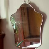 Vintage beveled mirror 54x73cm