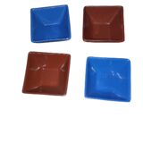 Set of 4 small ceramic bowls