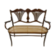 Fischel art nouveau bench in bentwood