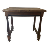 Small solid wood table
