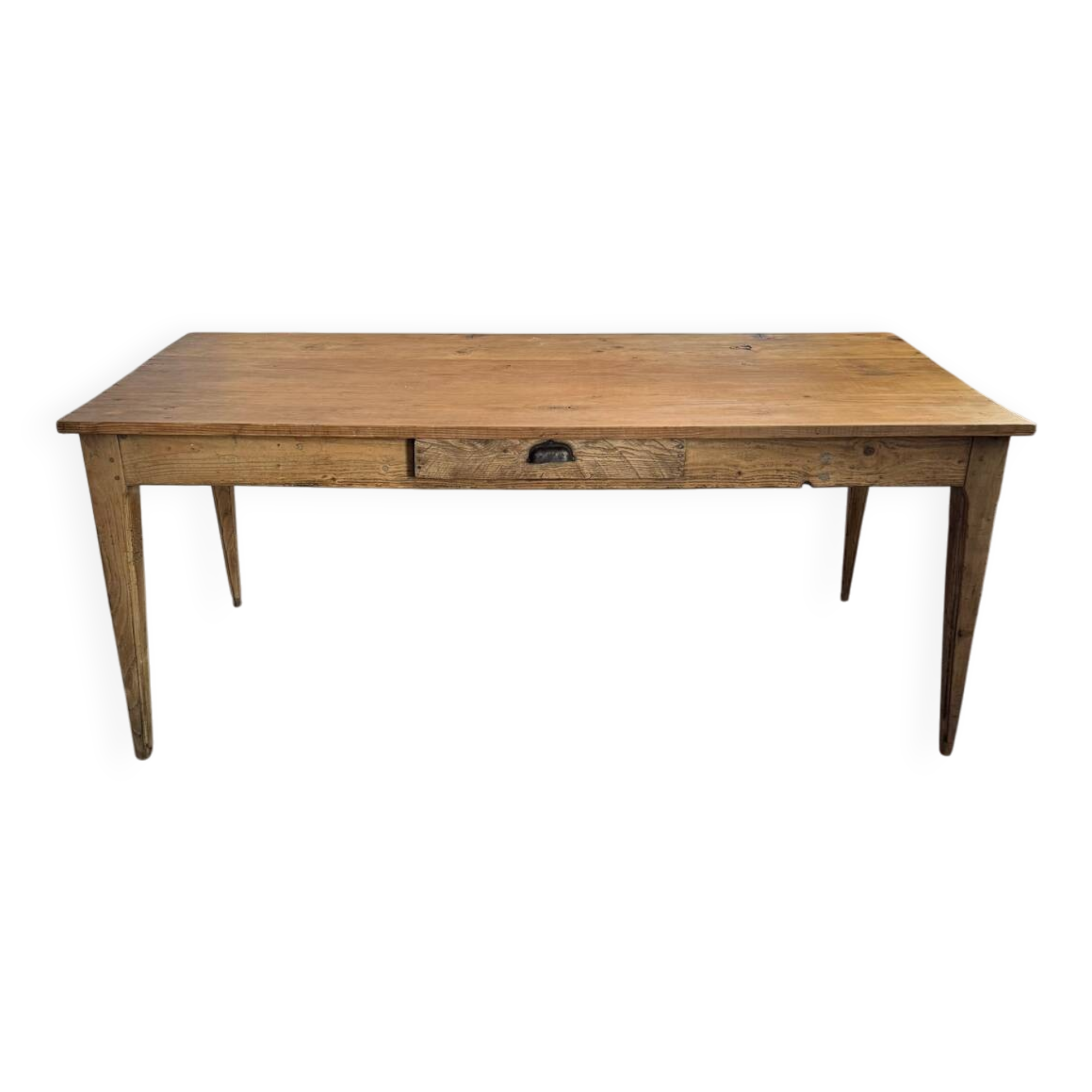 Solid oak farmhouse table