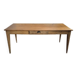 Solid oak farmhouse table