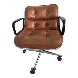 Charles Pollock designer armchair for Knoll