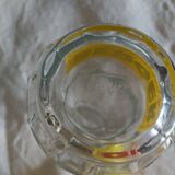 Vintage berger glass carafe & plastic pitcher