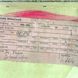 Vintage rosewood Palette Möbelwerk sideboard