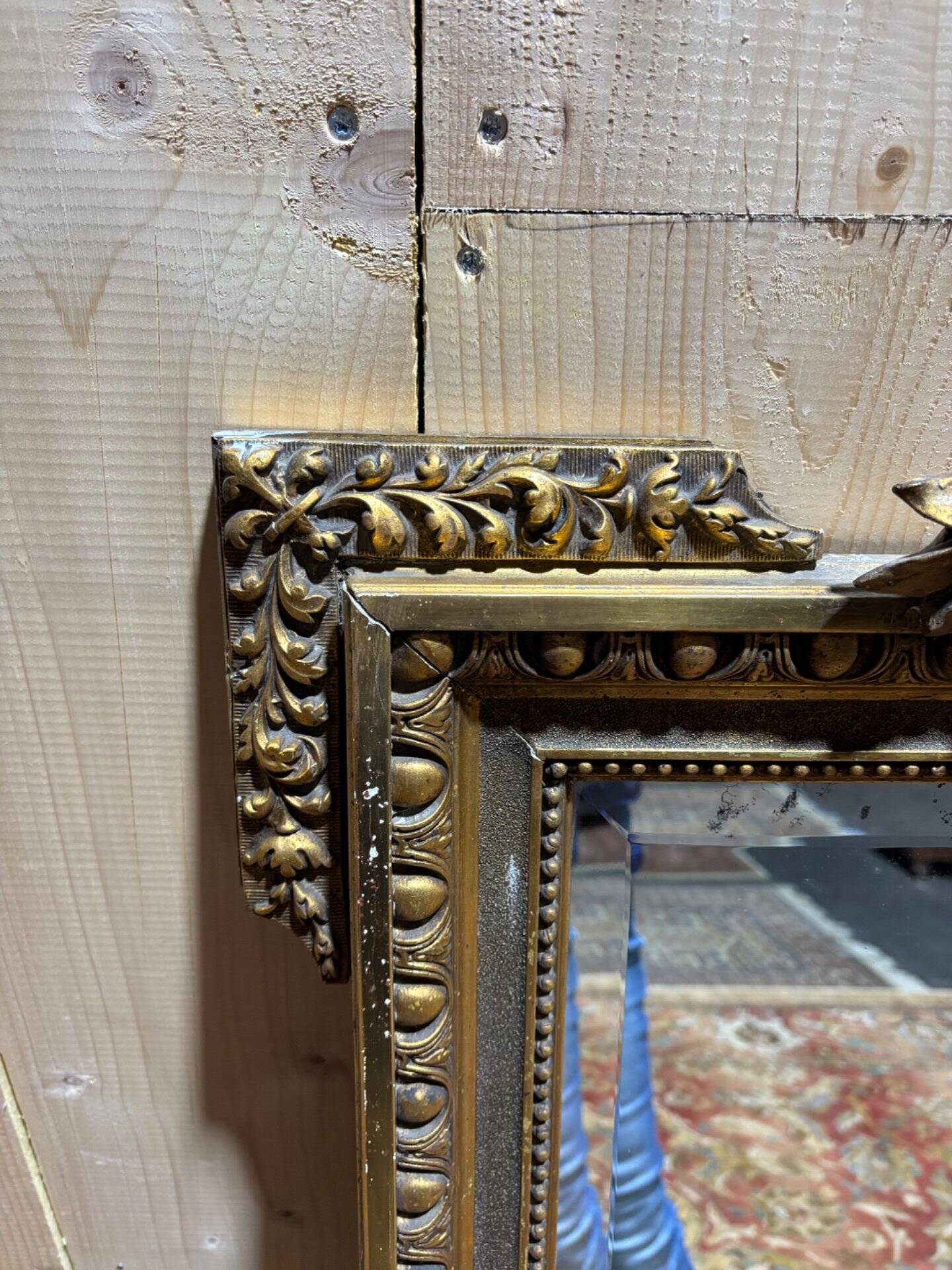 Louis XVI style rectangular mirror