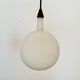 Danish Opaline and Teak Cascading Lamp by Nordisk Solar