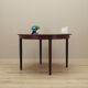 Table ronde en palissandre, design danois, années 1970, production : Danemark