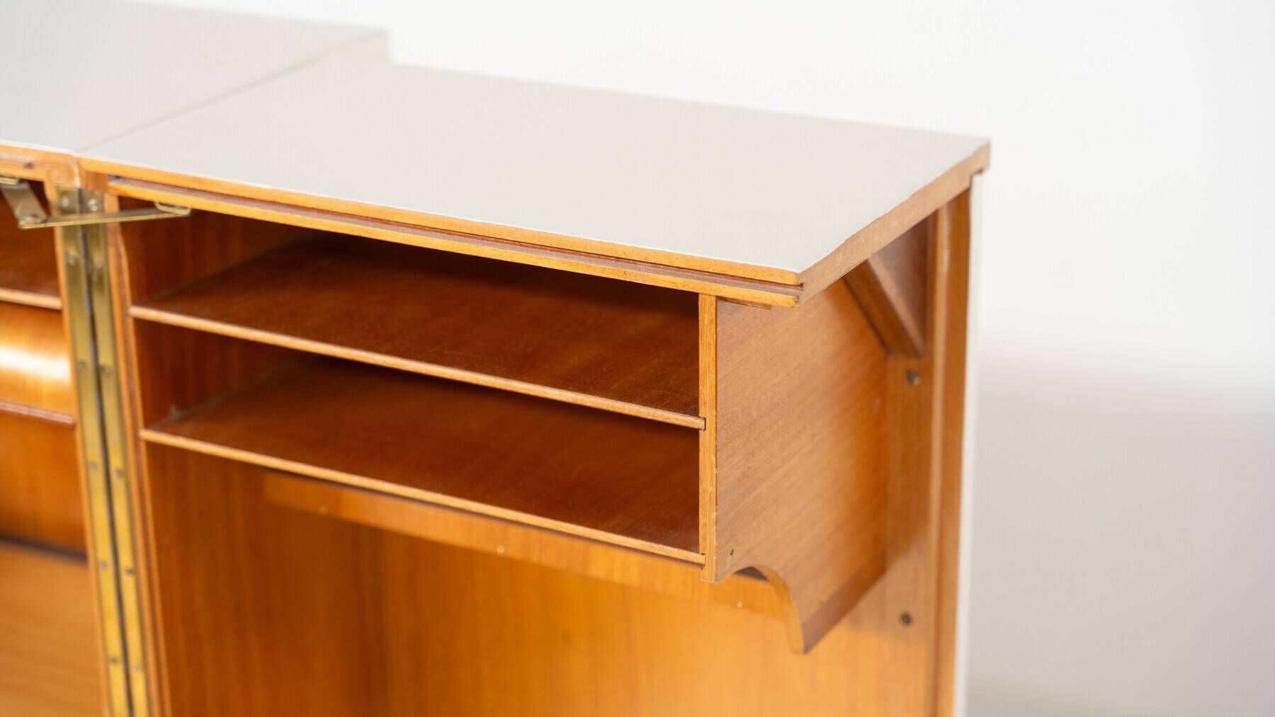 Mid-Century Magic Box Desk by Mummenthaler & Meier, Switzerland, 1955